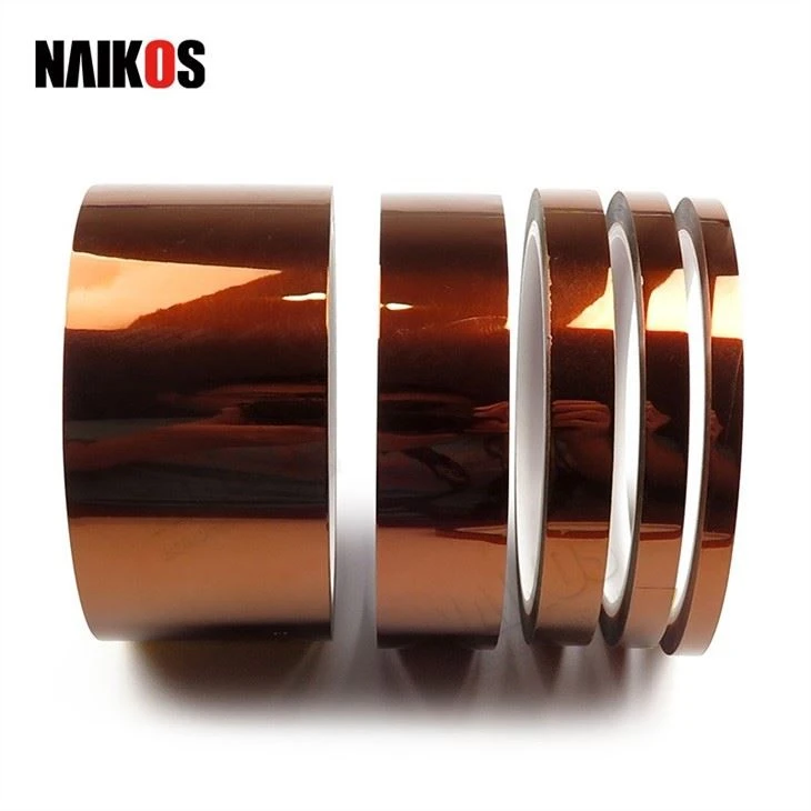 Heat Resistance Kapton Polyimide Film Tape 260℃(500℉) For SMT, PCB, Transformer, Class H Insulation Electronics Masking