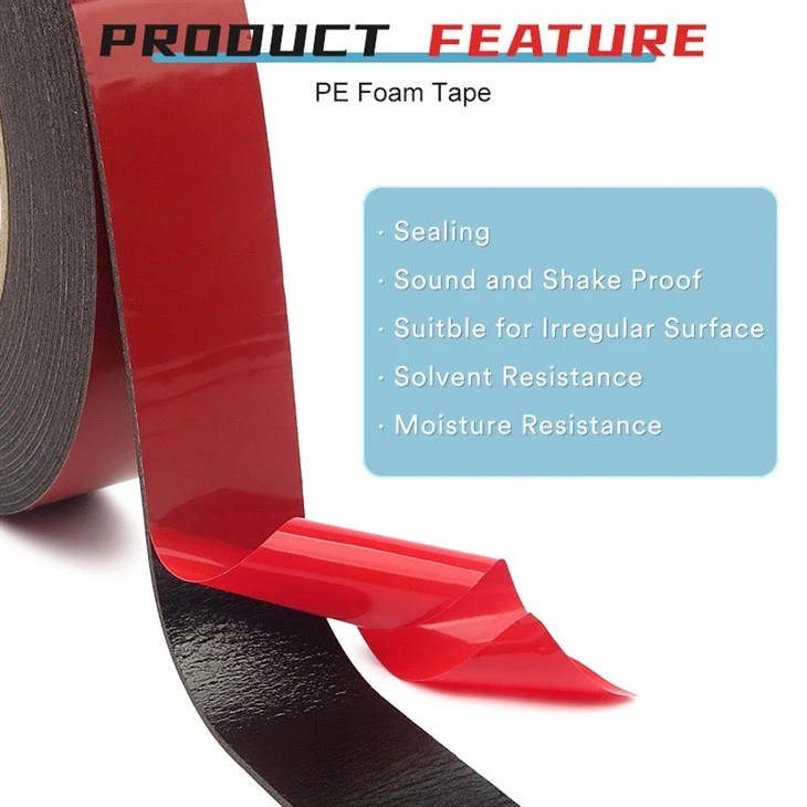 pe foam double sided tape